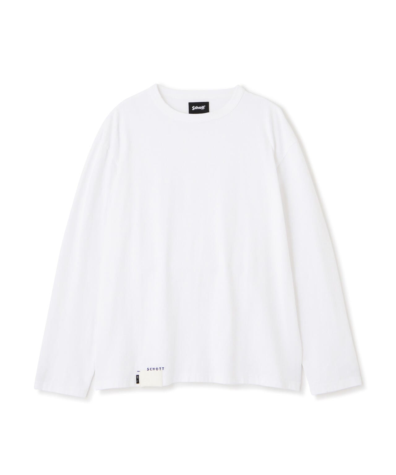 LS T-SHIRT "LEATHER TAG"/ロングスリーブ Tシャツ "レザータグ"