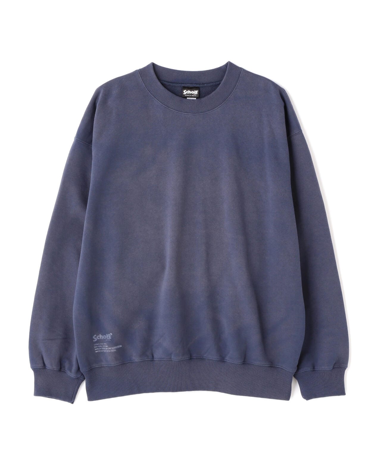 直営限定/FADE CREW SWEAT IRON PLATE/フェード クルースウェット アイアンプレート