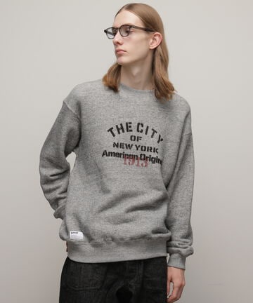 SALT AND PEPPER SWEAT ”THE CITY OF NY”/ソルトアンドペッパースウェット”ザ シティオブ ニューヨーク”