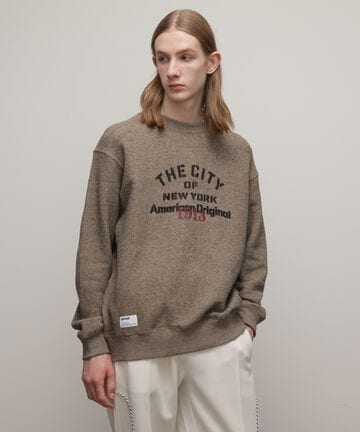 SALT AND PEPPER SWEAT ”THE CITY OF NY”/ソルトアンドペッパースウェット”ザ シティオブ ニューヨーク”