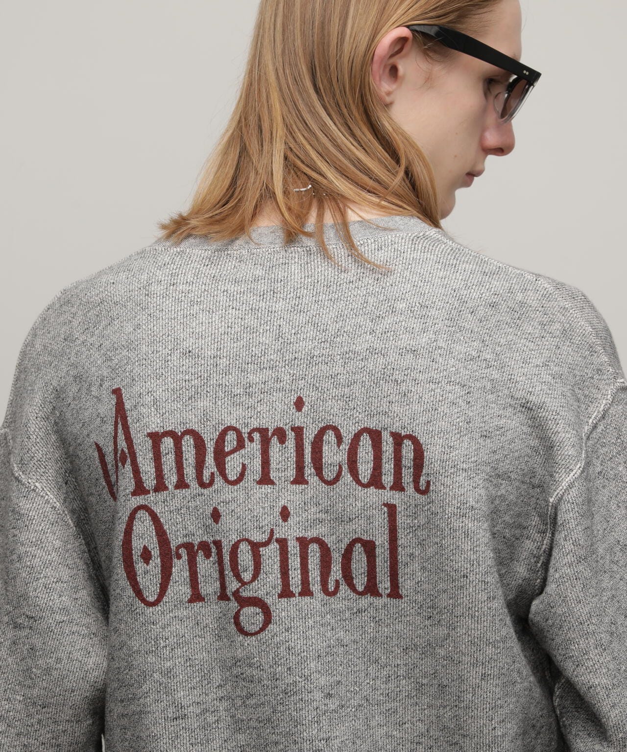 Schott/ショット】SALT AND PEPPER SWEAT ´AMERICAN ORIGINAL´/ソルト