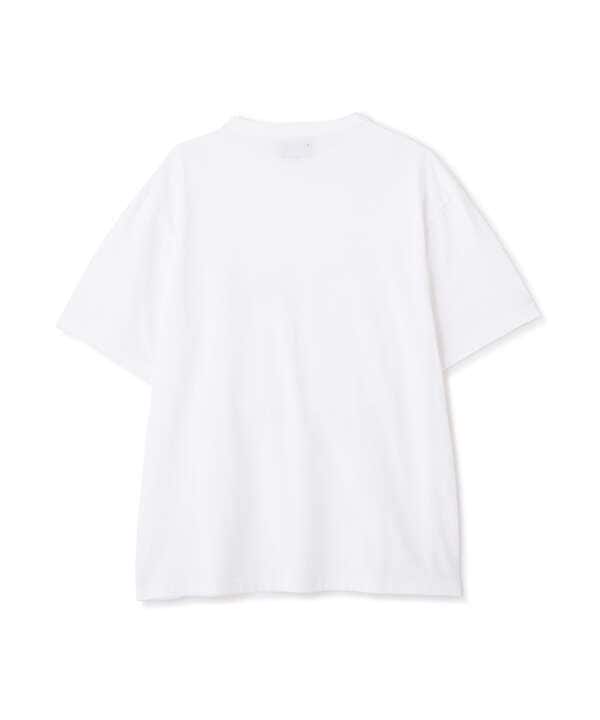 T-SHIRT CUSTOM ZIP LEATHER PKT/カスタムジップ レザーポケット Tシャツ