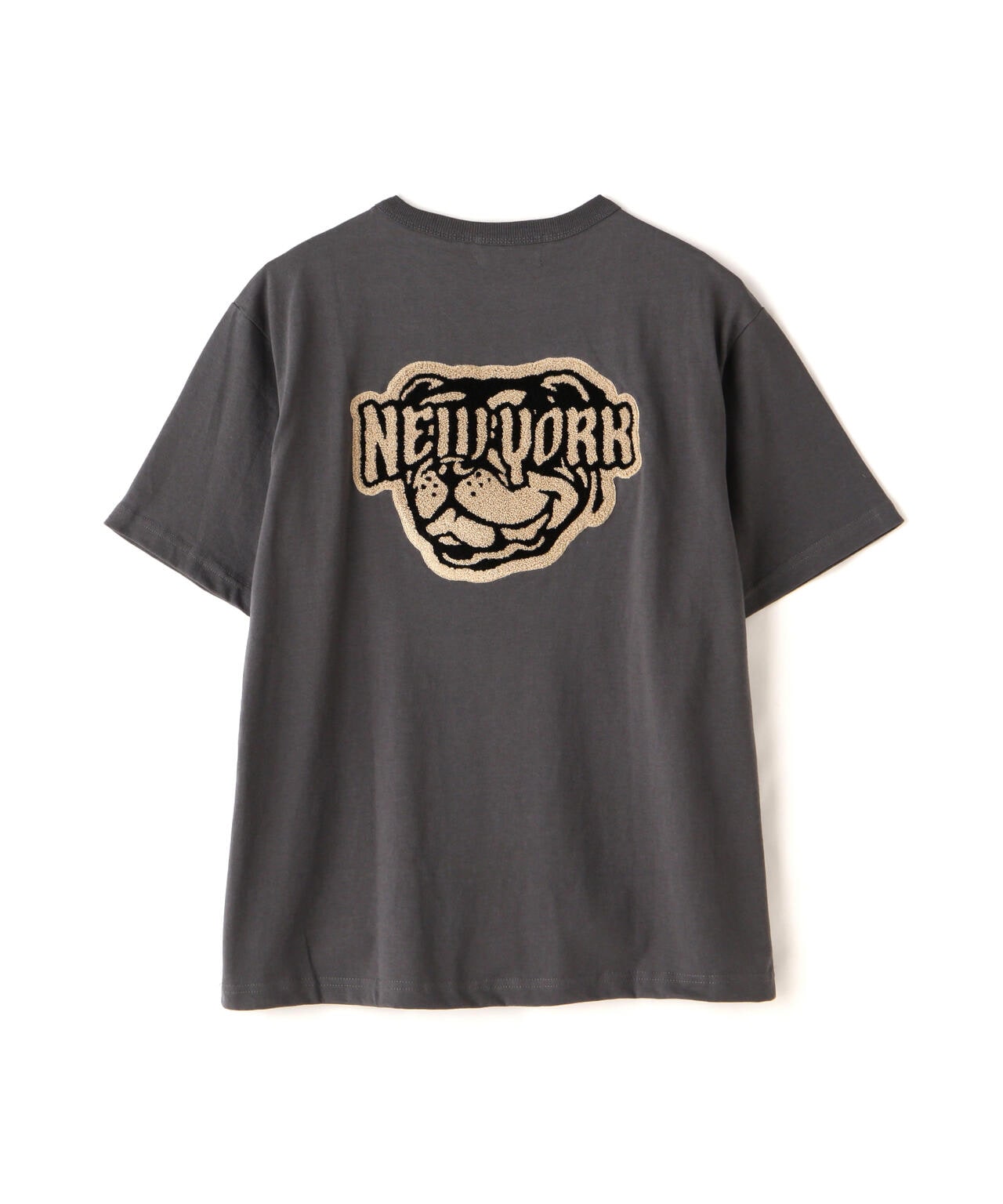 TｰSHIRT "CHENILLE BULLDOG"/Tシャツ "シニール ブルドッグ"