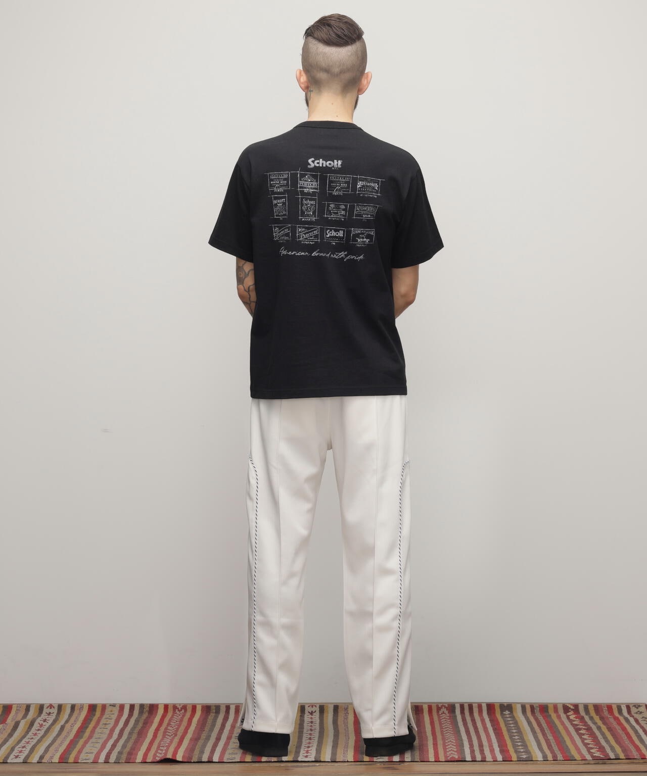 T-SHIRT "ARCHIVE STAMPS"/Tシャツ "アーカイブスタンプ"