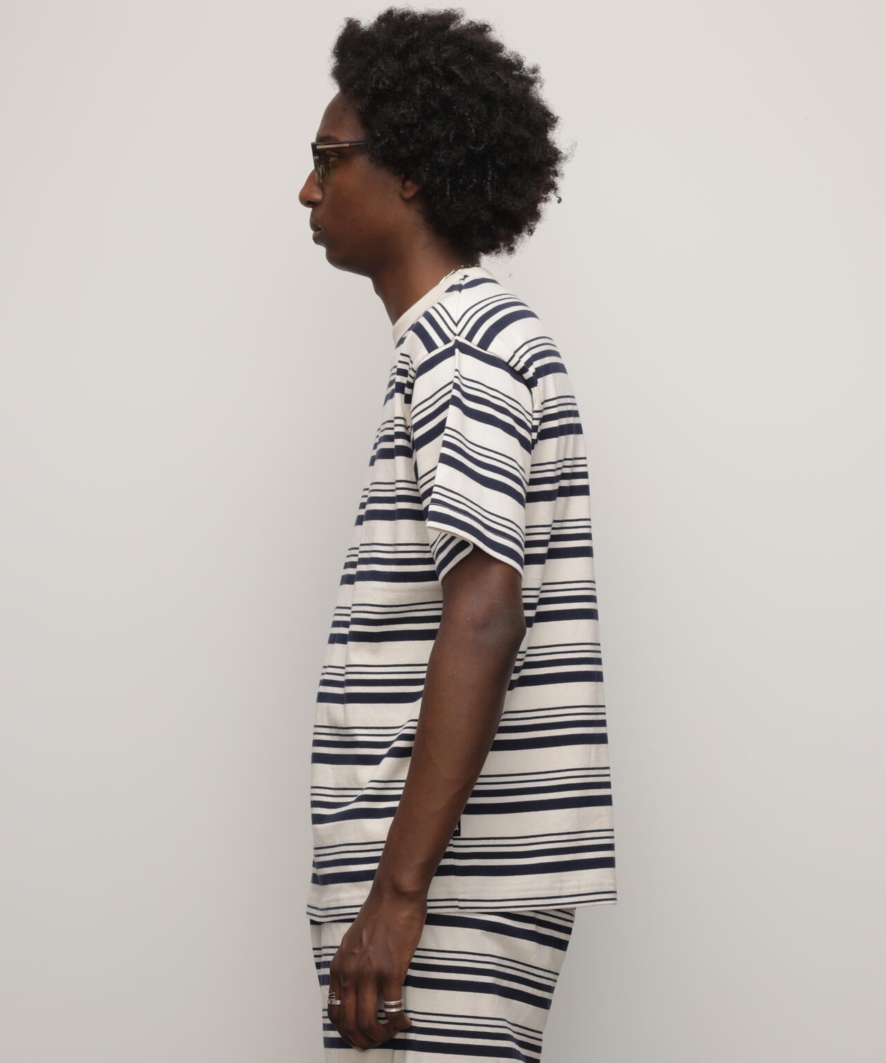 HORIZONTAL STRIPES T-SHIRT/ホリゾンタル ストライプ Tシャツ