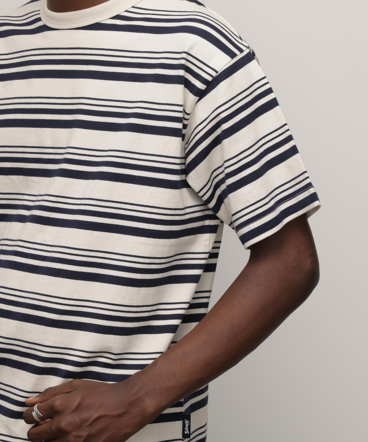 HORIZONTAL STRIPES T-SHIRT/ホリゾンタル ストライプ Tシャツ