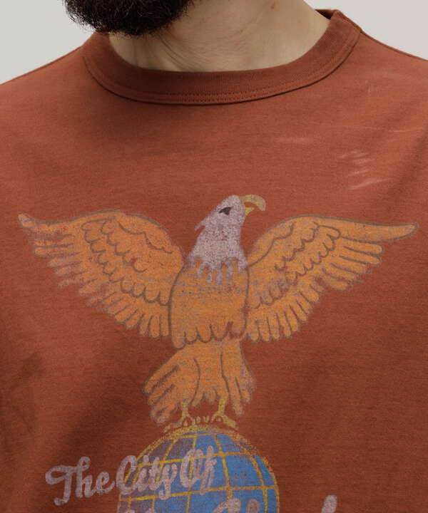 T-SHIRT "EAGLE GLOBE"/Tシャツ "イーグル グローブ"