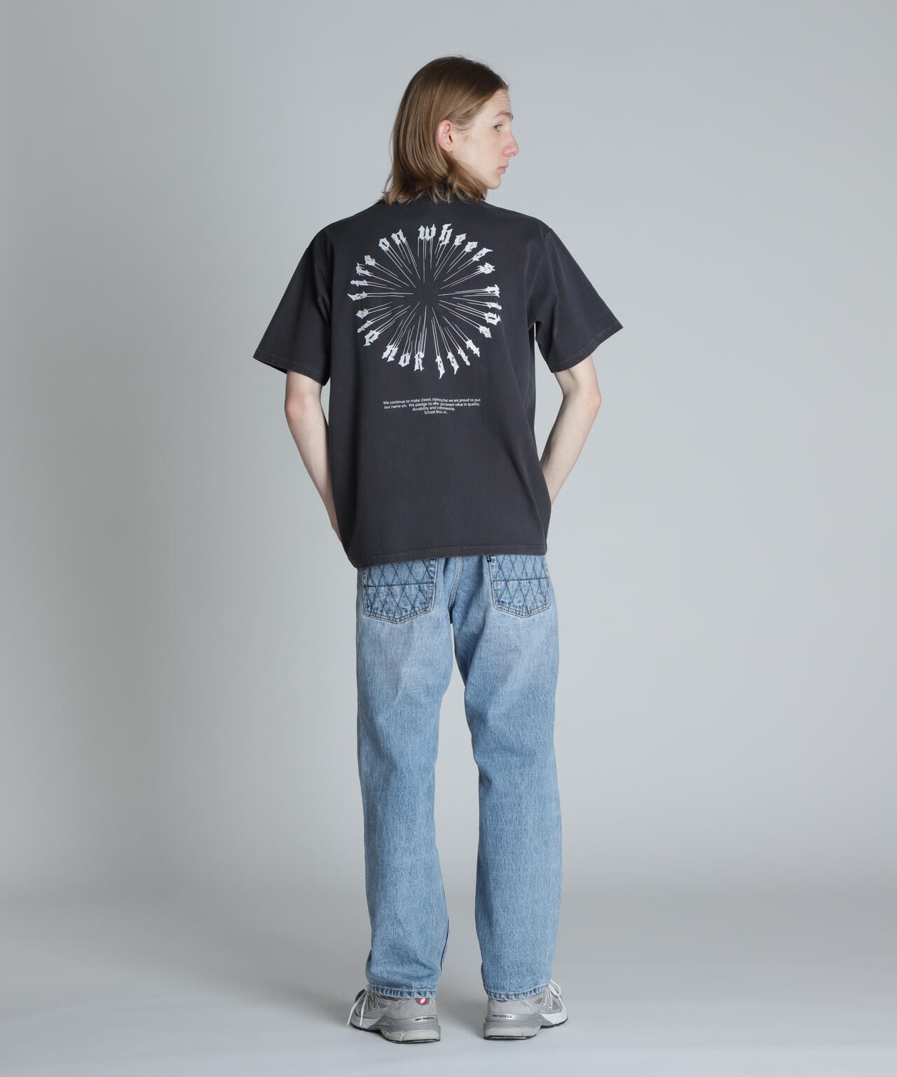 SS T-SHIRT MESSAGE WHEEL/メッセージホイール Tシャツ