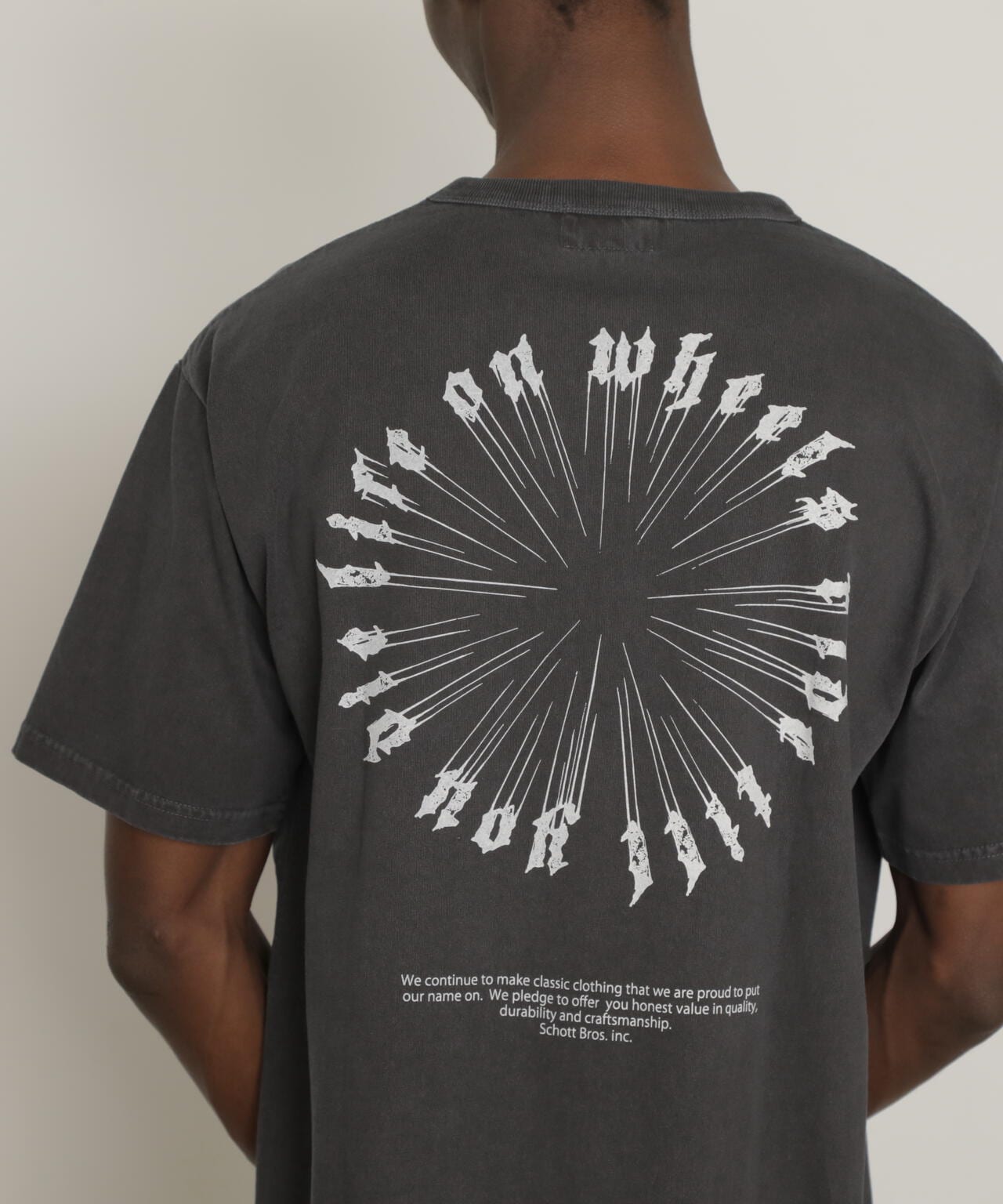 SS T-SHIRT MESSAGE WHEEL/メッセージホイール Tシャツ