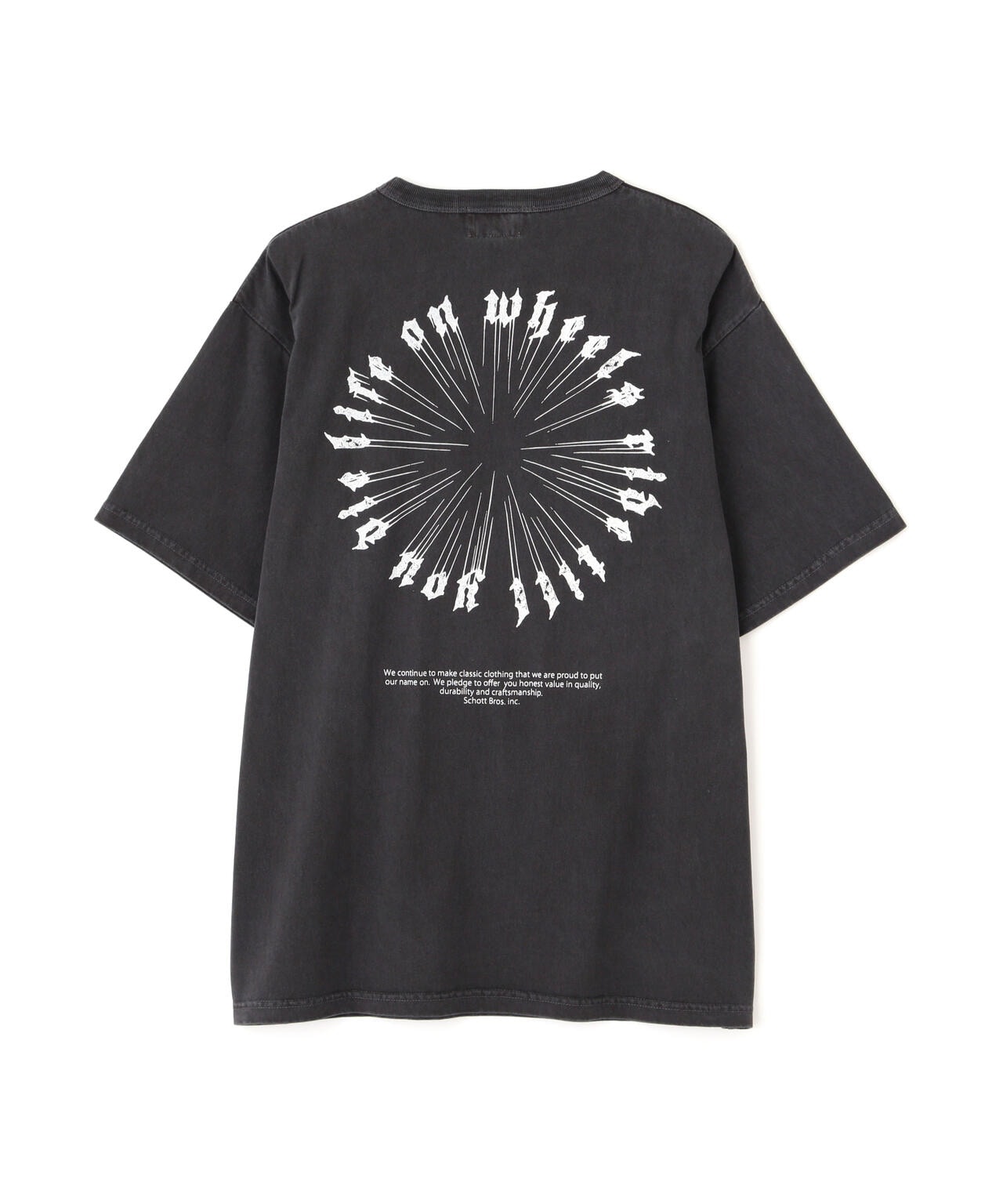 SS T-SHIRT MESSAGE WHEEL/メッセージホイール Tシャツ