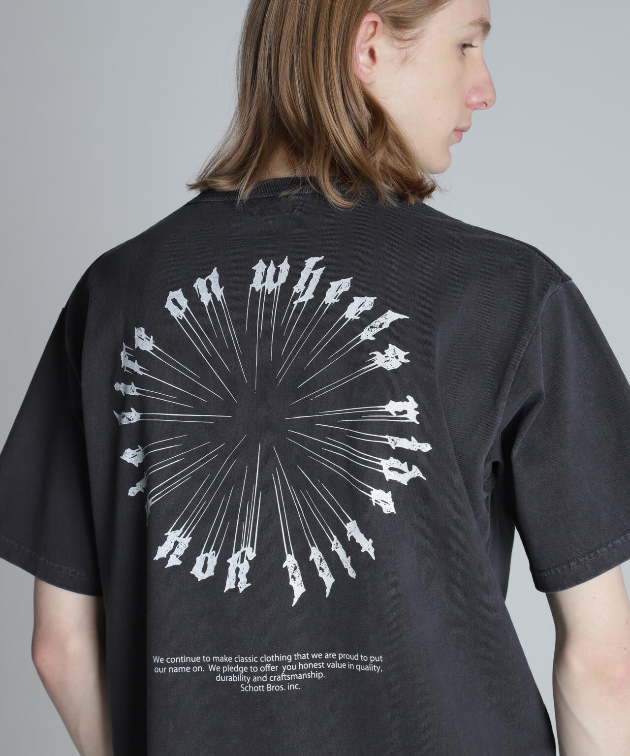 SS T-SHIRT MESSAGE WHEEL/メッセージホイール Tシャツ