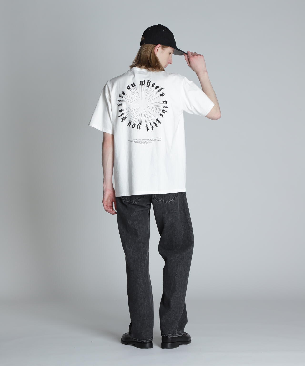 SS T-SHIRT MESSAGE WHEEL/メッセージホイール Tシャツ