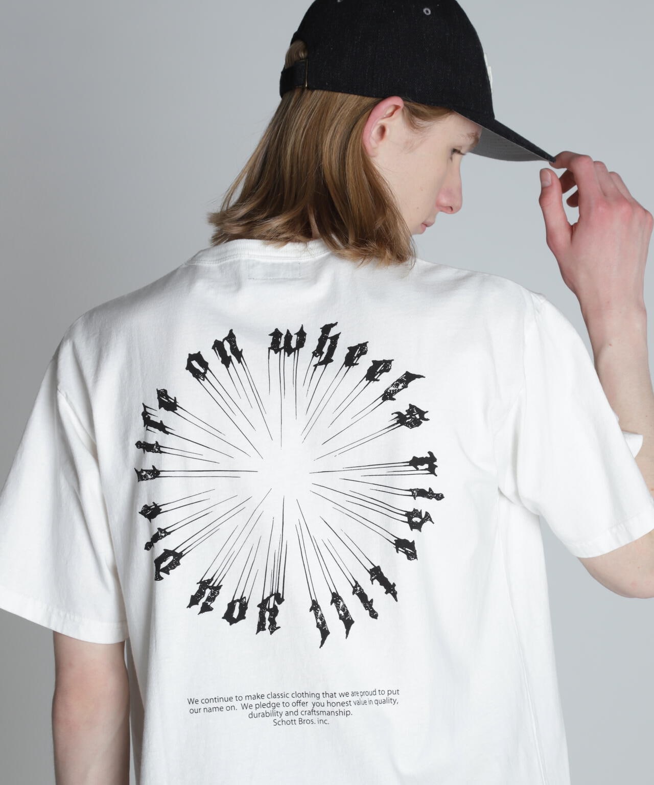 SS T-SHIRT MESSAGE WHEEL/メッセージホイール Tシャツ