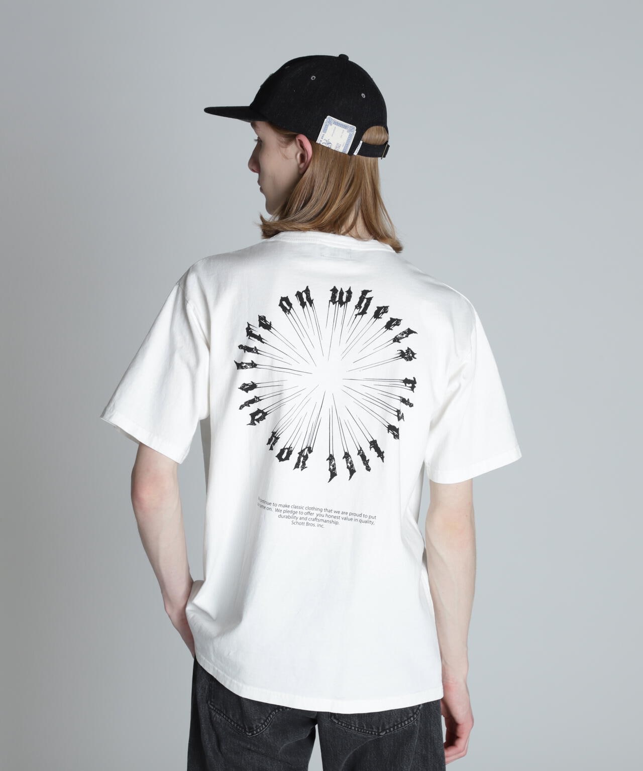 SS T-SHIRT MESSAGE WHEEL/メッセージホイール Tシャツ