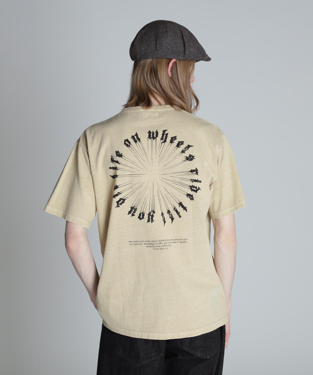 SS T-SHIRT MESSAGE WHEEL/メッセージホイール Tシャツ