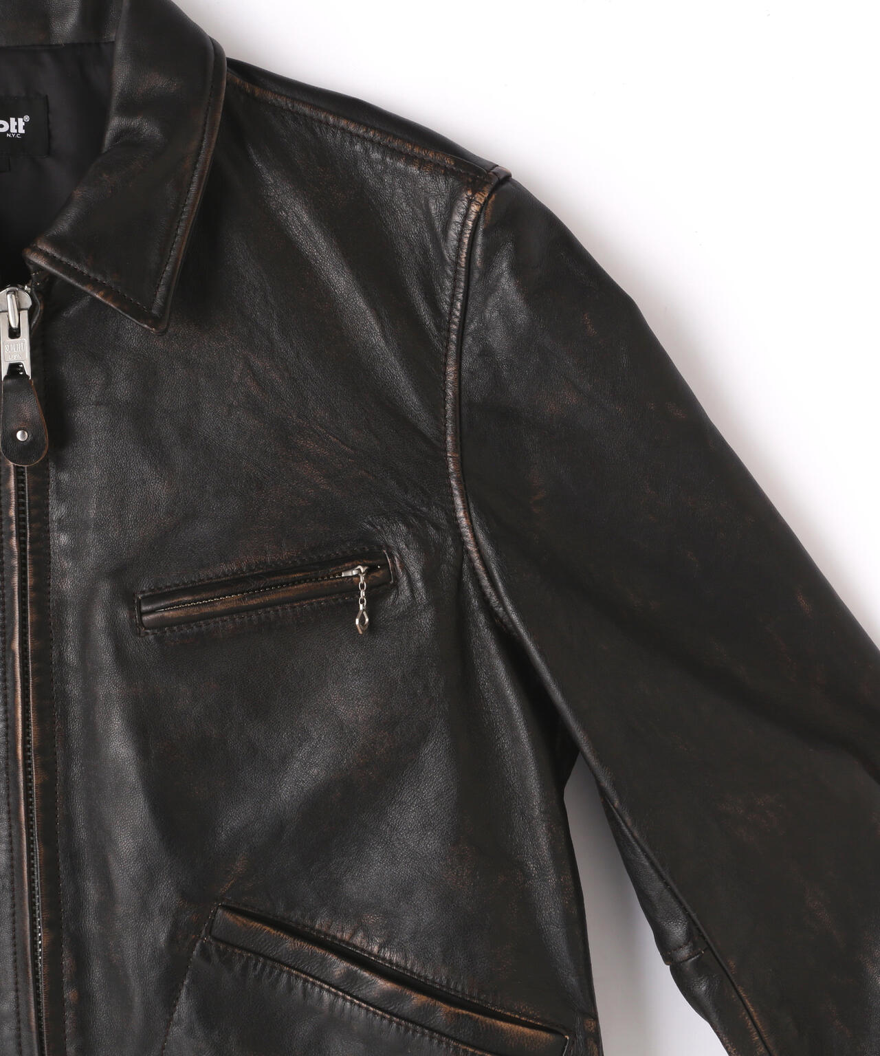 LEATHER SPORTS JACKET/レザースポーツジャケット | Schott ( ショット 