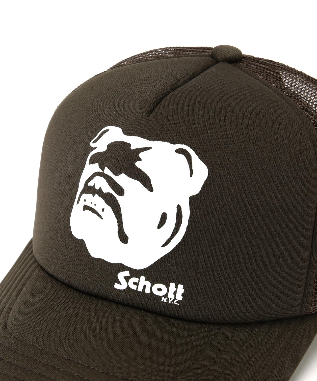 DOG PRINT MESH CAP/ドッグプリント メッシュキャップ | Schott 