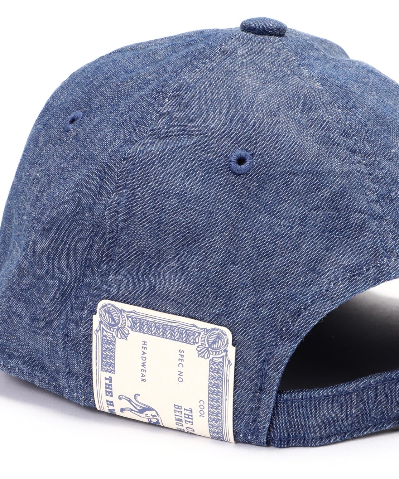 THE H.W. DOG & CO./ ザエイチダブリュドックアンドコー/WASH DENIM UNION CAP/デニム キャップ