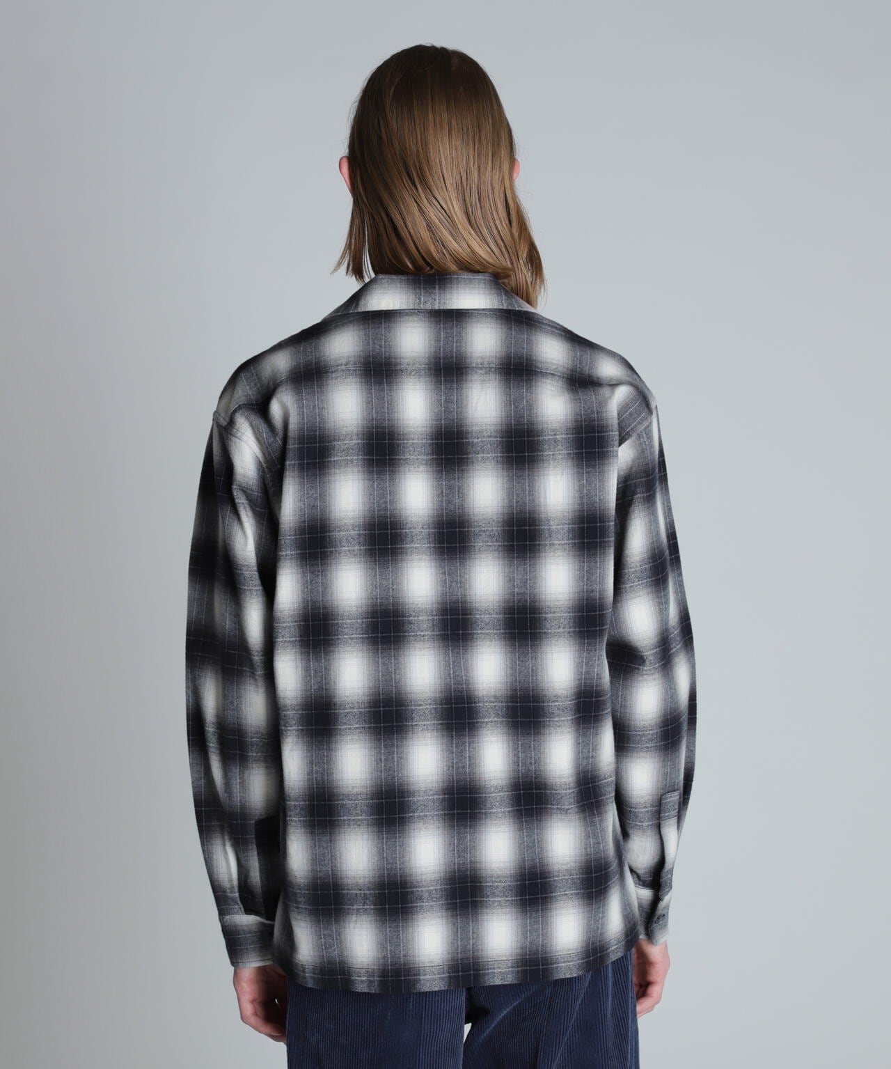 OMBRE CHECK FLANNEL LS SHIRT/オンブレチェック フランネルシャツ