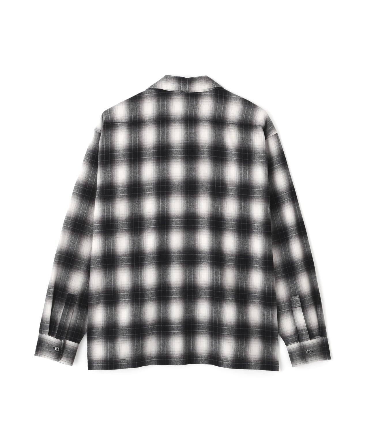 OMBRE CHECK FLANNEL LS SHIRT/オンブレチェック フランネルシャツ