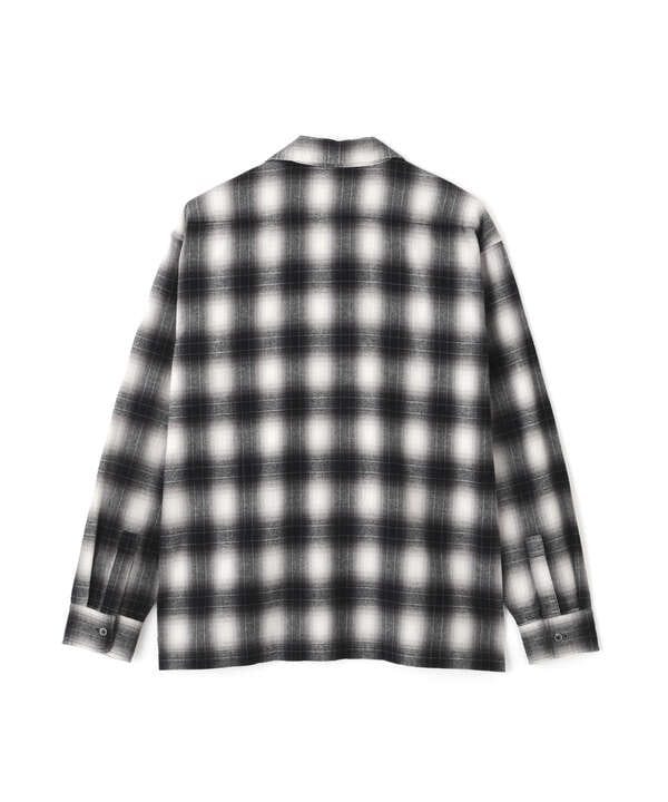 OMBRE CHECK FLANNEL LS SHIRT/オンブレチェック フランネルシャツ