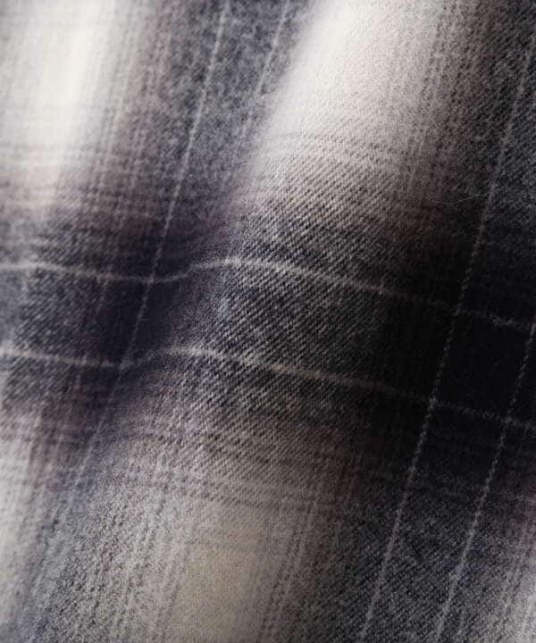 OMBRE CHECK FLANNEL LS SHIRT/オンブレチェック フランネルシャツ