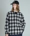 OMBRE CHECK FLANNEL LS SHIRT/オンブレチェック フランネルシャツ