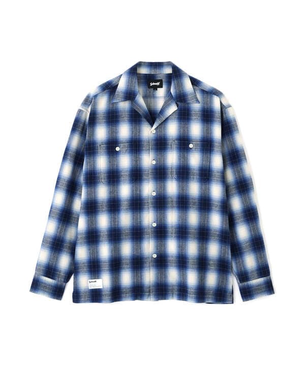 OMBRE CHECK FLANNEL LS SHIRT/オンブレチェック フランネルシャツ