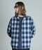 OMBRE CHECK FLANNEL LS SHIRT/オンブレチェック フランネルシャツ