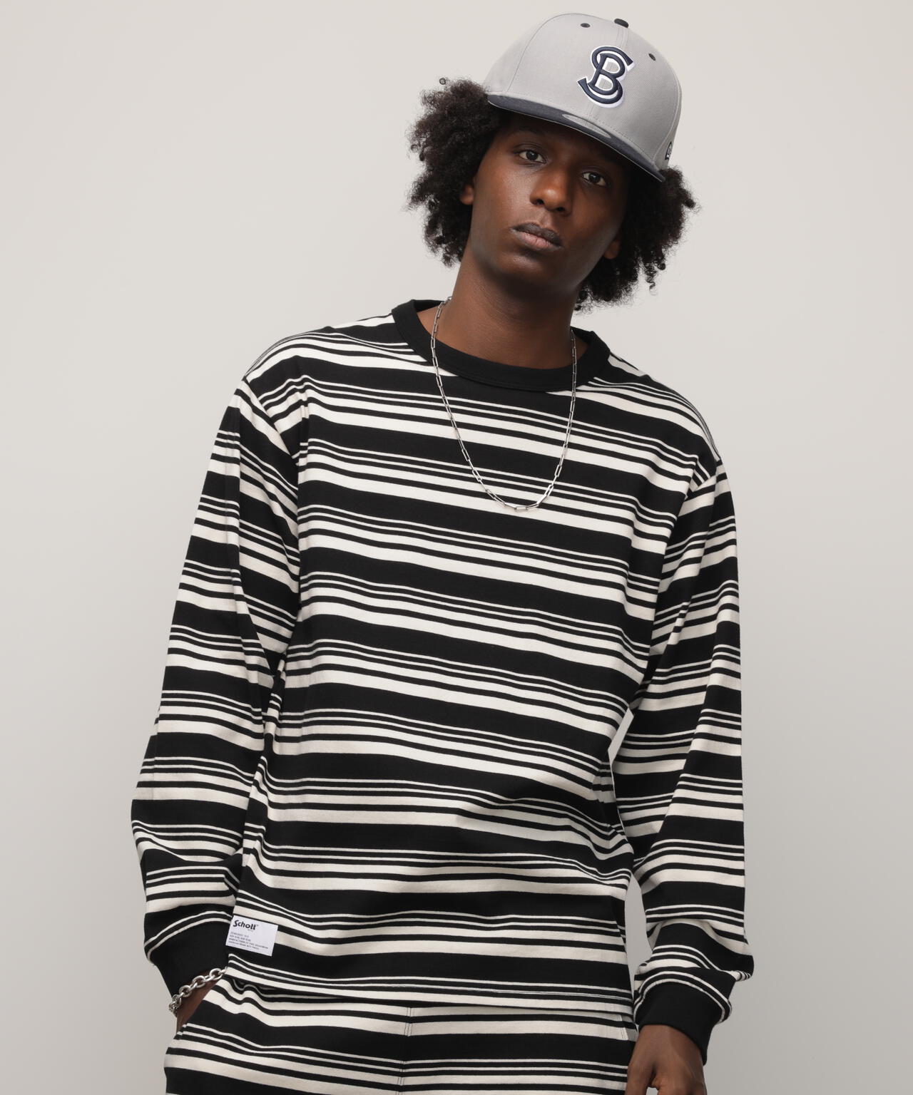 HORIZONTAL STRIPES LS T-SHIRT/ホライゾンタル ストライプ LS Tシャツ