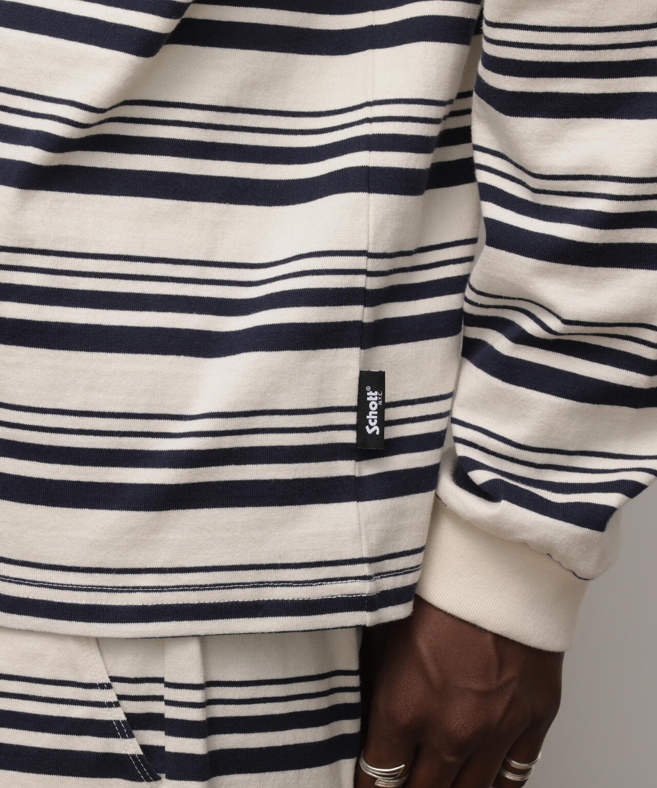 HORIZONTAL STRIPES LS T-SHIRT/ホライゾンタル ストライプ LS Tシャツ