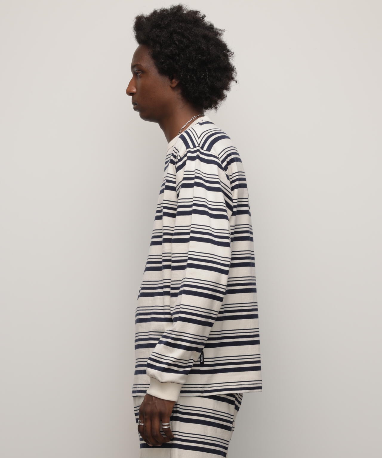 HORIZONTAL STRIPES LS T-SHIRT/ホライゾンタル ストライプ LS Tシャツ