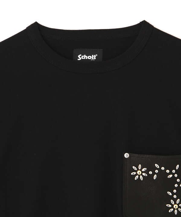 DEER FLOWER STUDS LS T-SHIRT/ディアフラワースタッズ LS Tシャツ