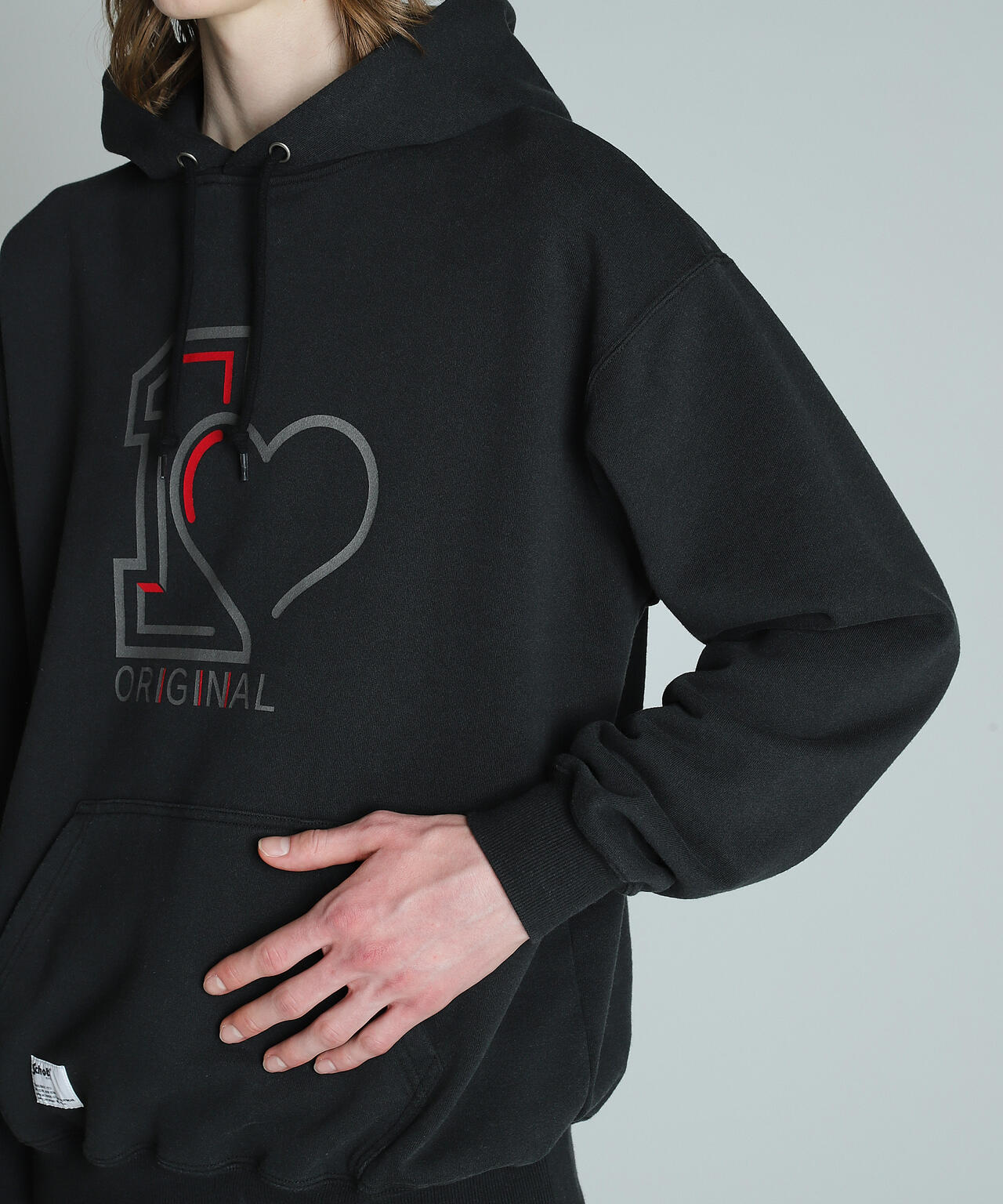 ORIGINAL HEART HOODED SWEAT/オリジナルハート パーカー