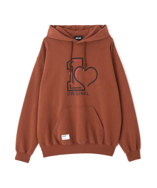 ORIGINAL HEART HOODED SWEAT/オリジナルハート パーカー