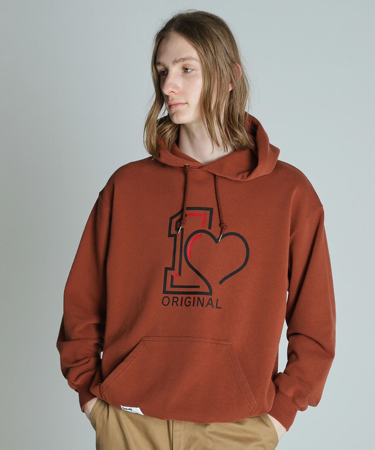 ORIGINAL HEART HOODED SWEAT/オリジナルハート パーカー