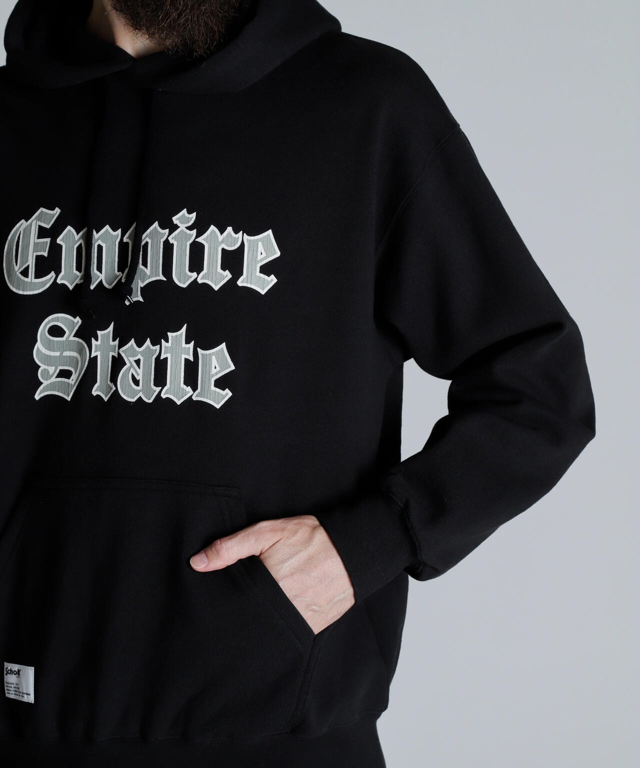 【先行予約 11月中旬-11月下旬】HOODED SWEAT EMPIRE STATE/パーカー エンパイア ステート