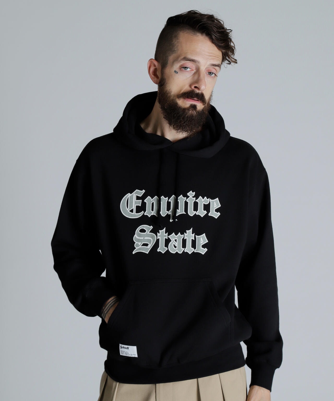 【先行予約 11月中旬-11月下旬】HOODED SWEAT EMPIRE STATE/パーカー エンパイア ステート