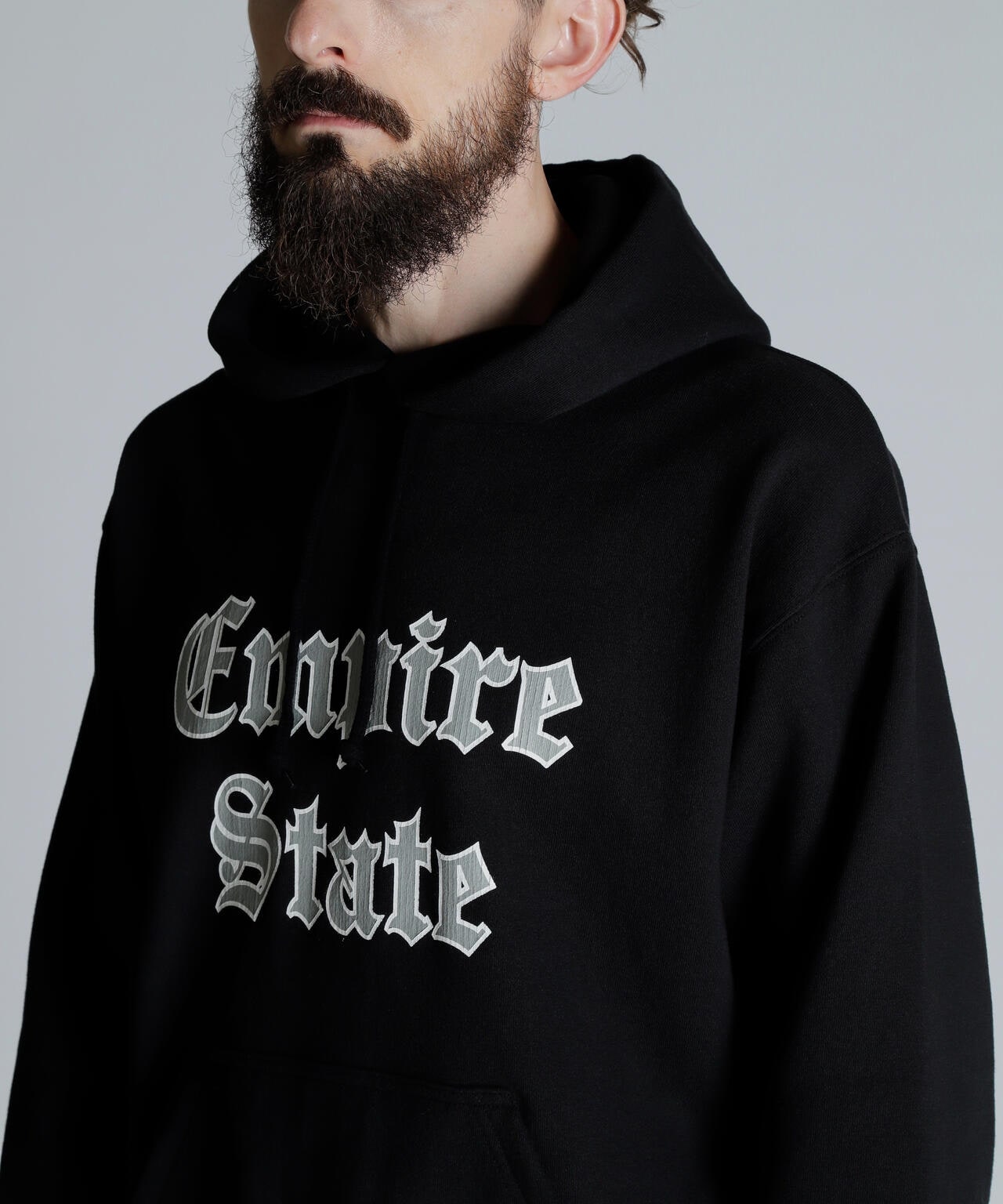 【先行予約 11月中旬-11月下旬】HOODED SWEAT EMPIRE STATE/パーカー エンパイア ステート