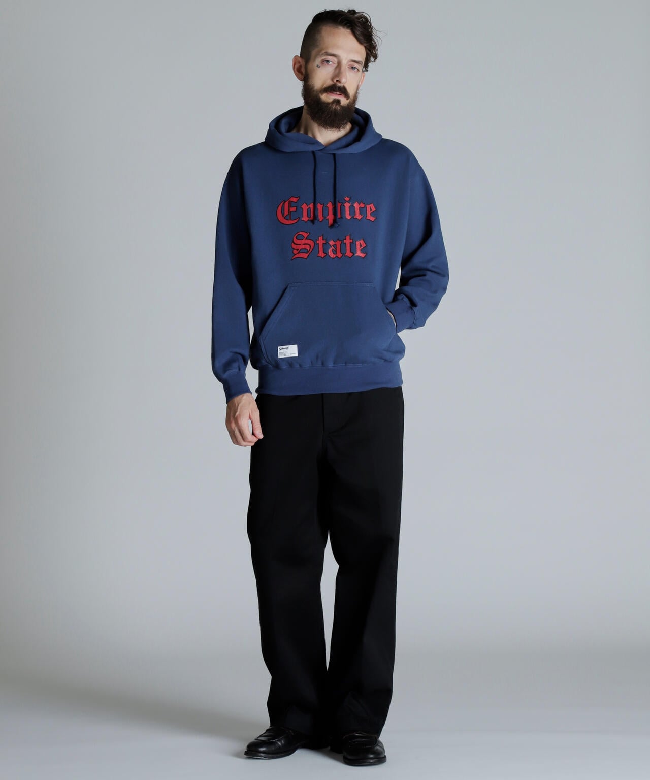 【先行予約 11月中旬-11月下旬】HOODED SWEAT EMPIRE STATE/パーカー エンパイア ステート