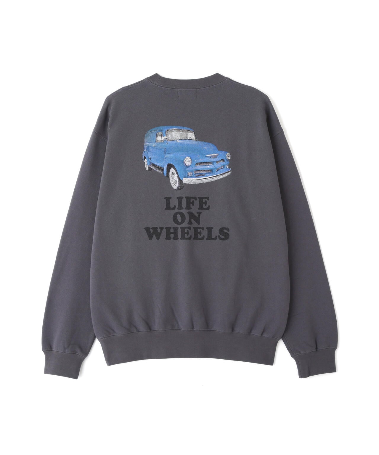 LIFE ON WHEELS CREW SWEAT/ライフオンホイール クルースウェット