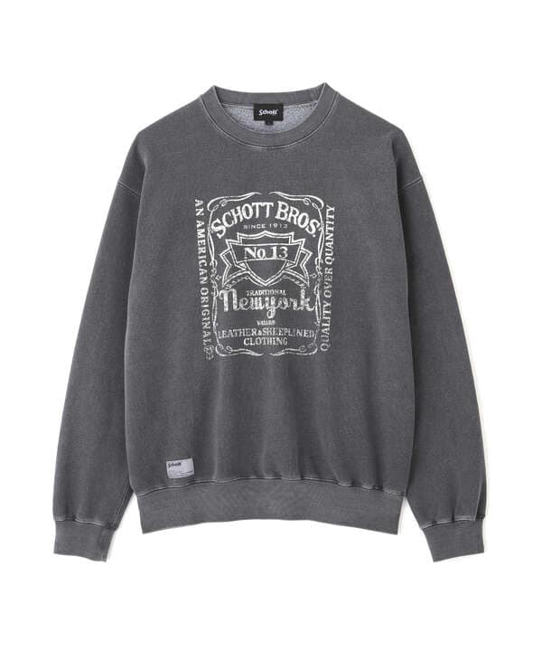 SQUARE LOGO CREW  SWEAT/スクエアロゴ クルースウェット