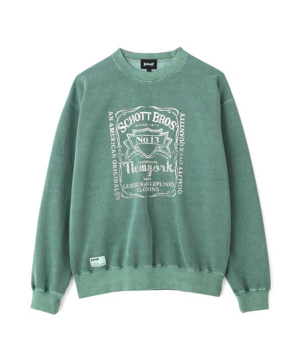 SQUARE LOGO CREW  SWEAT/スクエアロゴ クルースウェット