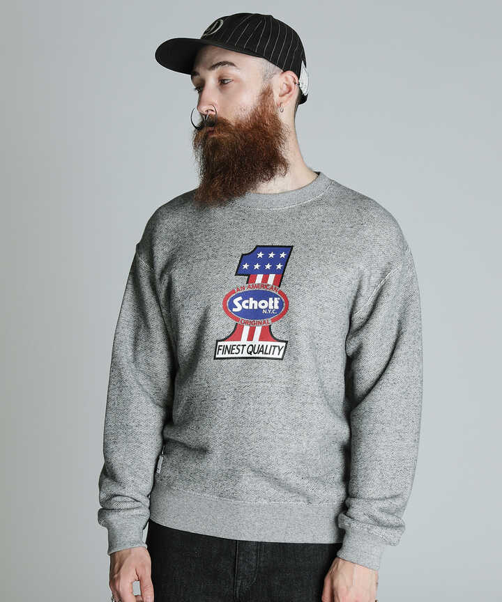 SALT AND PEPPER SWEAT NO.1 AMERICAN/ソルトアンドペッパー スウェット ナンバーワンアメリカン