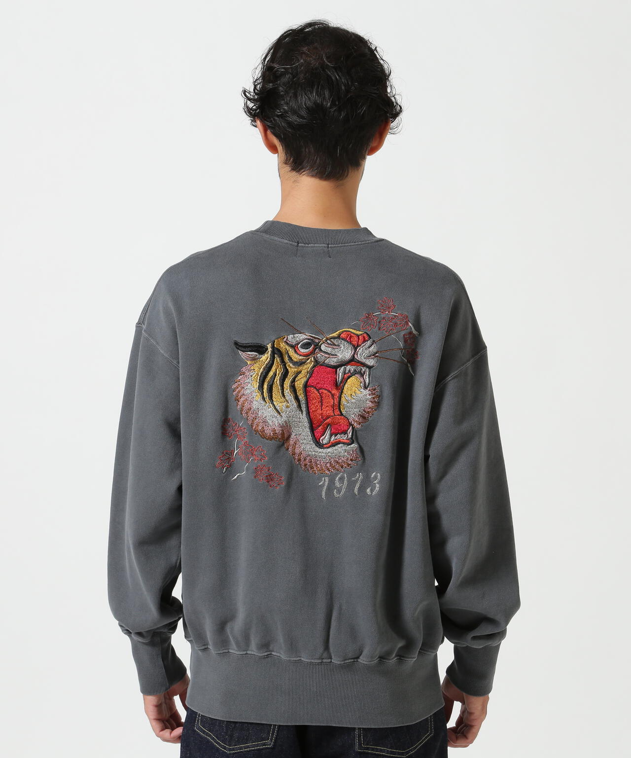 SOUVENIR CREW SWEAT/スーベニア クルースウエット 顔虎