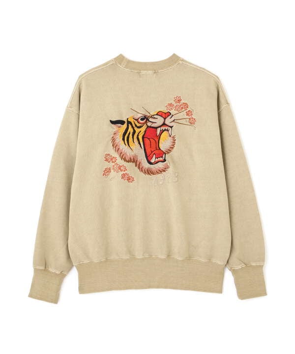 SOUVENIR CREW SWEAT/スーベニア クルースウエット 顔虎