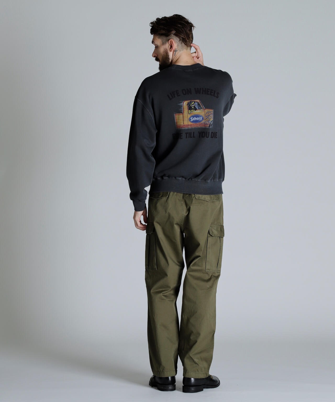 CREW SWEAT HOT ROTTWEILER/クルーネックスウェット ホットロットワイラー