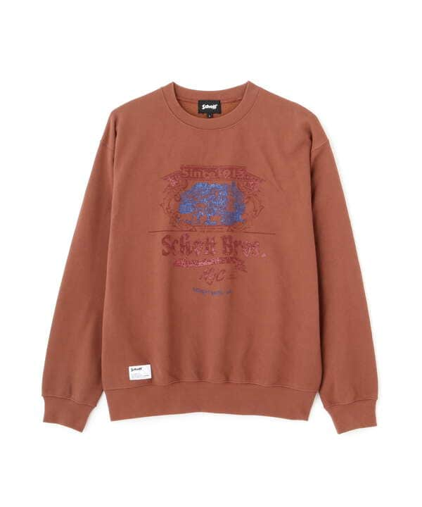 CREW SWEAT Schott FACTORY/クルースウェット ショットファクトリー