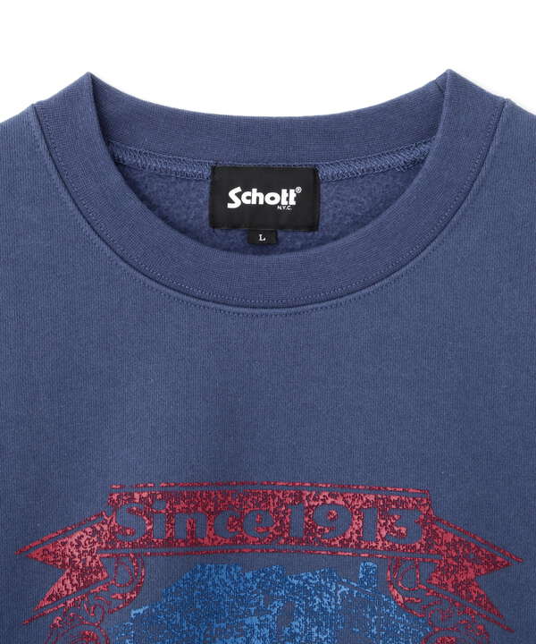 CREW SWEAT Schott FACTORY/クルースウェット ショットファクトリー