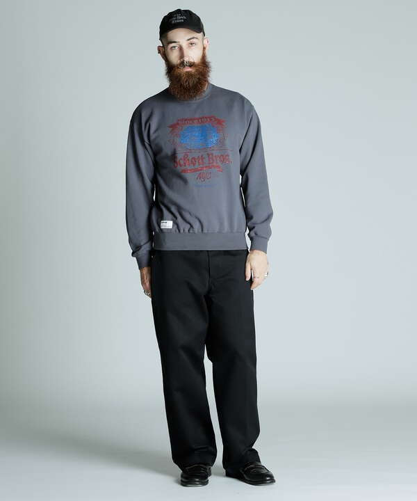 CREW SWEAT Schott FACTORY/クルースウェット ショットファクトリー